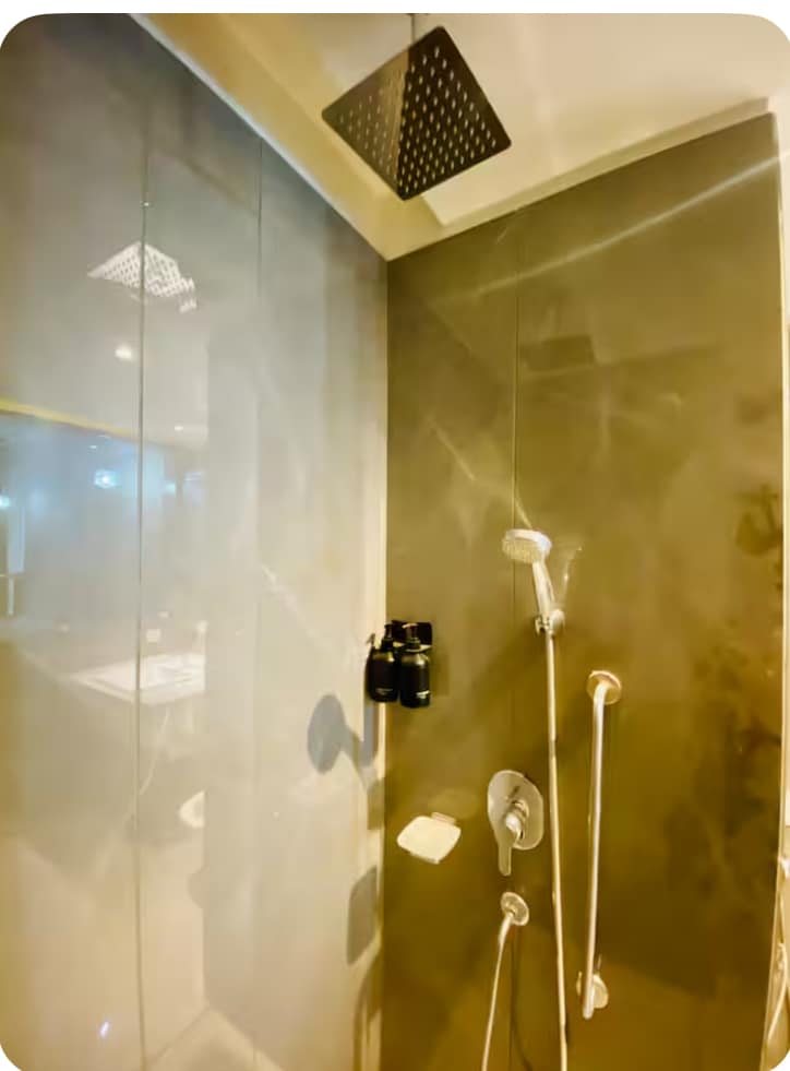 M3M Highrise Studio Pool & Balcony - Tap to explore photos