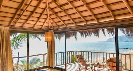 Dwarka Beach Resort Goa Room Type - Deluxe Cottage with Balcony and Sea View (AC) Dwarka Beach Resort Goa Room Type - Deluxe Cottage with Balcony and Sea View (AC)