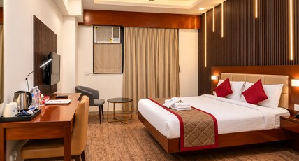 The Altruist Navi Mumbai Hotel Room Type - Premium Queen Room The Altruist Navi Mumbai Hotel Room Type - Premium Queen Room
