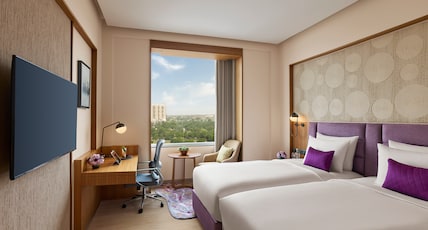 Vivanta Gurugram Room Type - Superior Room Twin Bed Vivanta Gurugram Room Type - Superior Room Twin Bed