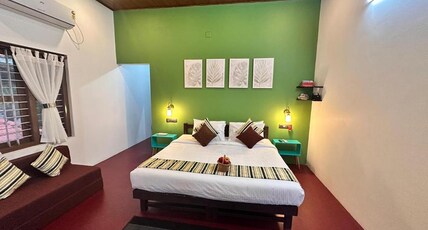 4Elementis Beach Homestay Room Type - Terra - Double Room with Balcony