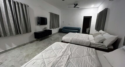 Karjat Hills Room Type - Royal room on waterfront with Two double beds