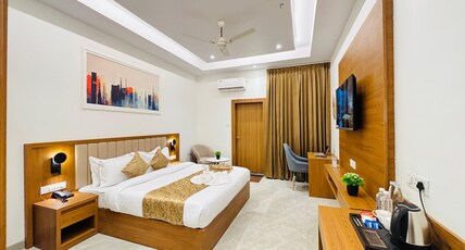 Arth Suites Lucknow Gomti Nagar Room Type - Deluxe Room