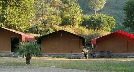 Rill And River Camp | Tents & Restaurant Room Type - Luxury Camp