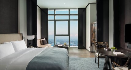 Sofitel Foshan Room Type - LUXURY PREMIUM ROOM, Club Millsime access,1 King Size Bed, Neo Chinese Dcor Sofitel Foshan Room Type - LUXURY PREMIUM ROOM, Club Millsime access,1 King Size Bed, Neo Chinese Dcor