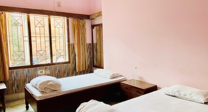 SATYAM HOTEL Room Type - AC Room Twin Bed
