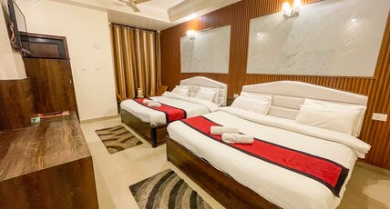 Durga Residency by Voyager Hotels @ 2 mins from Katra Railway station Room Type - Deluxe Four Bed Non Ac