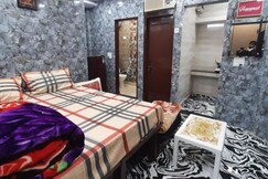 Aggarwal luxury room with private kitchen washroom and balcony along with fridge Ac  Android tv wifi