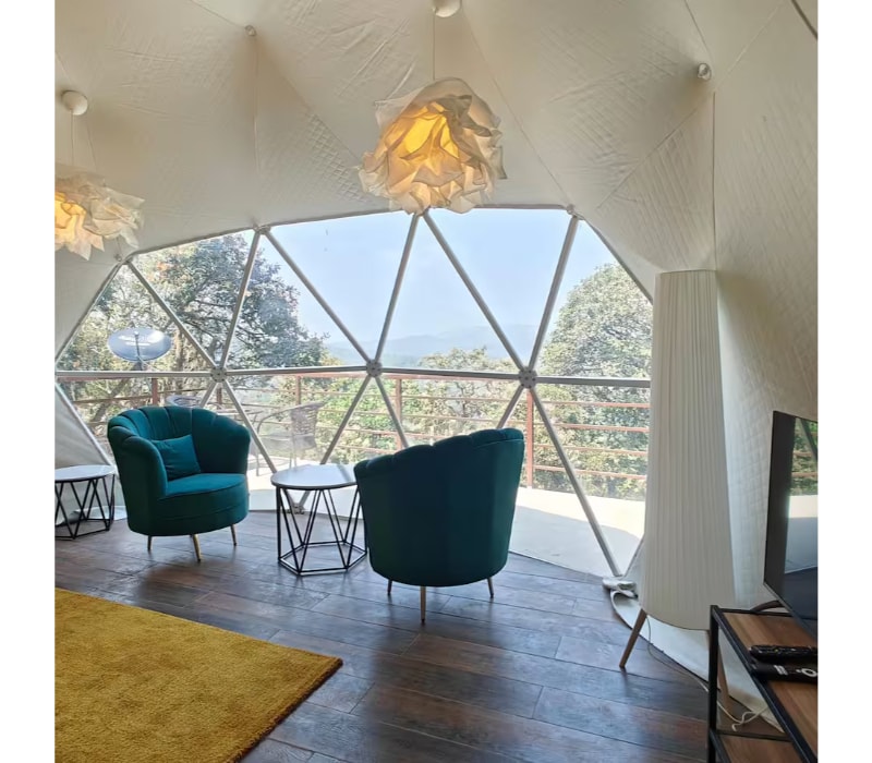 Luxury Tree Glamping Dome Woodpecker coffee estate - Tap to explore photos