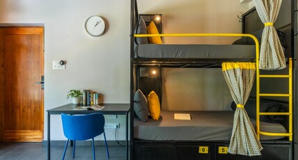 The Hosteller Bam Goa, Saligao Room Type - Bed in 6 Bed Mixed Dormitory with Pool View