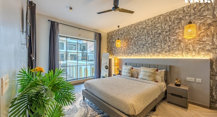 Imperial Avtara Poolside Apartments by StayVista near Calangute Beach Room Type - Deluxe 1BHK Apartment with Balcony & Pool View Imperial Avtara Poolside Apartments by StayVista near Calangute Beach Room Type - Deluxe 1BHK Apartment with Balcony & Pool View