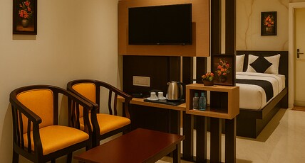 Hajiyar Residency Room Type - JUNIOR SUITE WITH BALCONY