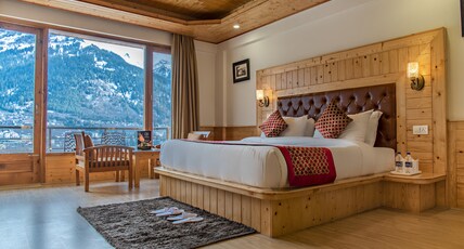 PRIMO RESORTS MANALI Room Type - Himalayan Galaxy with Private Balcony