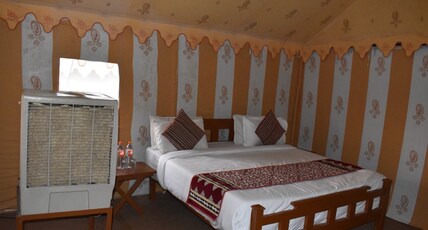 Vinayak Desert Camp  Room Type - Swiss Tent with Air Cooler