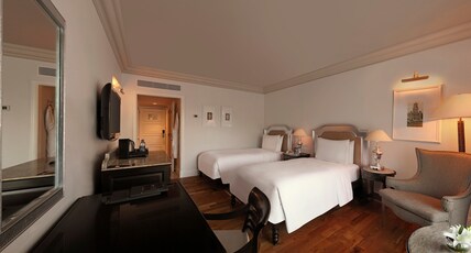 Hilton Mumbai International Airport Room Type - Executive Twin Room with Bathtub Non Smoking Hilton Mumbai International Airport Room Type - Executive Twin Room with Bathtub Non Smoking