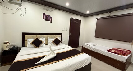 Hotel BK International Room Type - Triple Bed AC Room