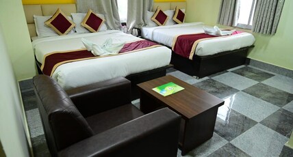 Hotel Coral Suites (With Swimming Pool and 400 m from Sea beach) Room Type - Premium Family suite room