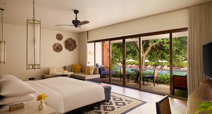 Alila Diwa Goa - A Hyatt brand Room Type - Diwa Club Room with Pool View and Balcony Alila Diwa Goa - A Hyatt brand Room Type - Diwa Club Room with Pool View and Balcony