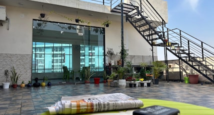 The beautiful Rooftop with party Meditation Hall Room Type - The beautiful Rooftop with party Meditation Hall