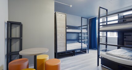 A&O Dusseldorf Hauptbahnhof Room Type - Quadruple Room