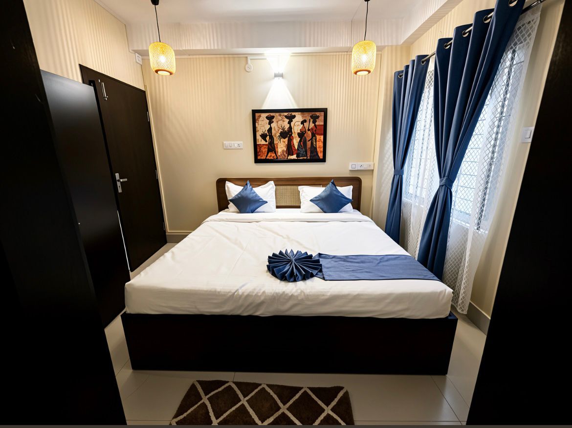The Happy Nest- A Boutique Stay | 7 min away from Nemcare Hospital and GMCH - Tap to explore photos