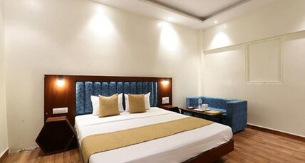 Hotel Amrit Near Old Delhi Railway Station. Room Type - Double Room AC