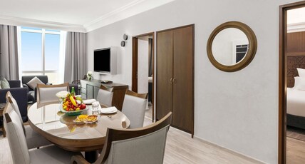 Hotel Pullman ZamZam Makkah Room Type - DELUXE PRESIDENTIAL SUITE, 1 Double Size Bed, 2 Single Size Beds, Haram View