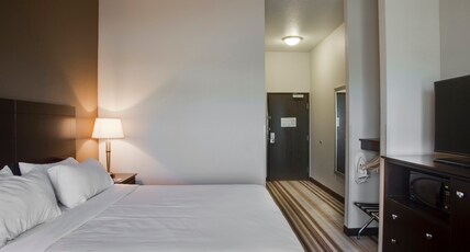Holiday Inn Express & Suites Nevada, an IHG Hotel Room Type - 1 King Standard Comm Access Roll Shwr Holiday Inn Express & Suites Nevada, an IHG Hotel Room Type - 1 King Standard Comm Access Roll Shwr