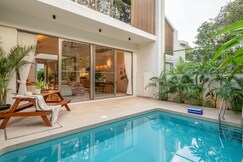 TBK VILLAS,R8, VAGATOR,WITH PVT POOL