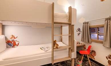 ibis Styles Magdeburg Room Type - Spacious family room with 1 double bed and bunk bed (sandman room)