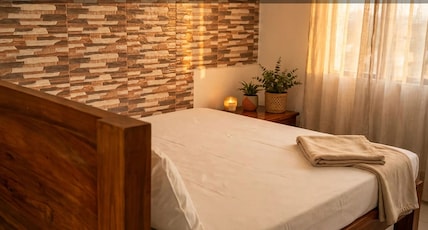 HOTEL PRITI RESIDENCY, NARENDRA KONA Room Type - DOUBLE BED ECONOMIC ROOM TEMPLE VIEW