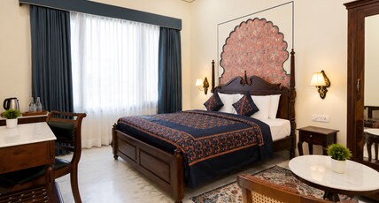 Dera Jaipur - Luxury Heritage Stays in Bani Park, Jaipur Room Type - Deluxe Double Room Dera Jaipur - Luxury Heritage Stays in Bani Park, Jaipur Room Type - Deluxe Double Room
