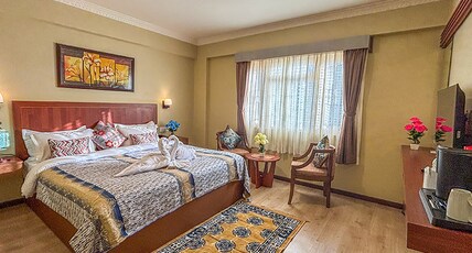 Rare Himalayas Mapham- 10 mins from MALL ROAD Room Type - Premium Sunshine