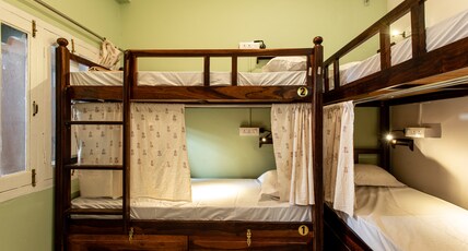 Hostel Mantra Udaipur Room Type - Bed in 4 Bed AC Female Dorm with Attached Bathroom