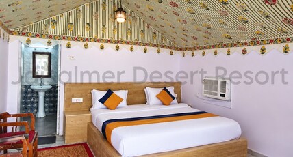 Jaisalmer Desert Resort, Jaisalmer Room Type - Maharaja Swiss Tent