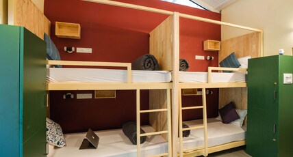 Zostel Coorg (Madikeri) Room Type - 1 Bunk Bed | Deluxe 8 Bed Mixed Dorm (with Balcony) | Shared en-suite washroom