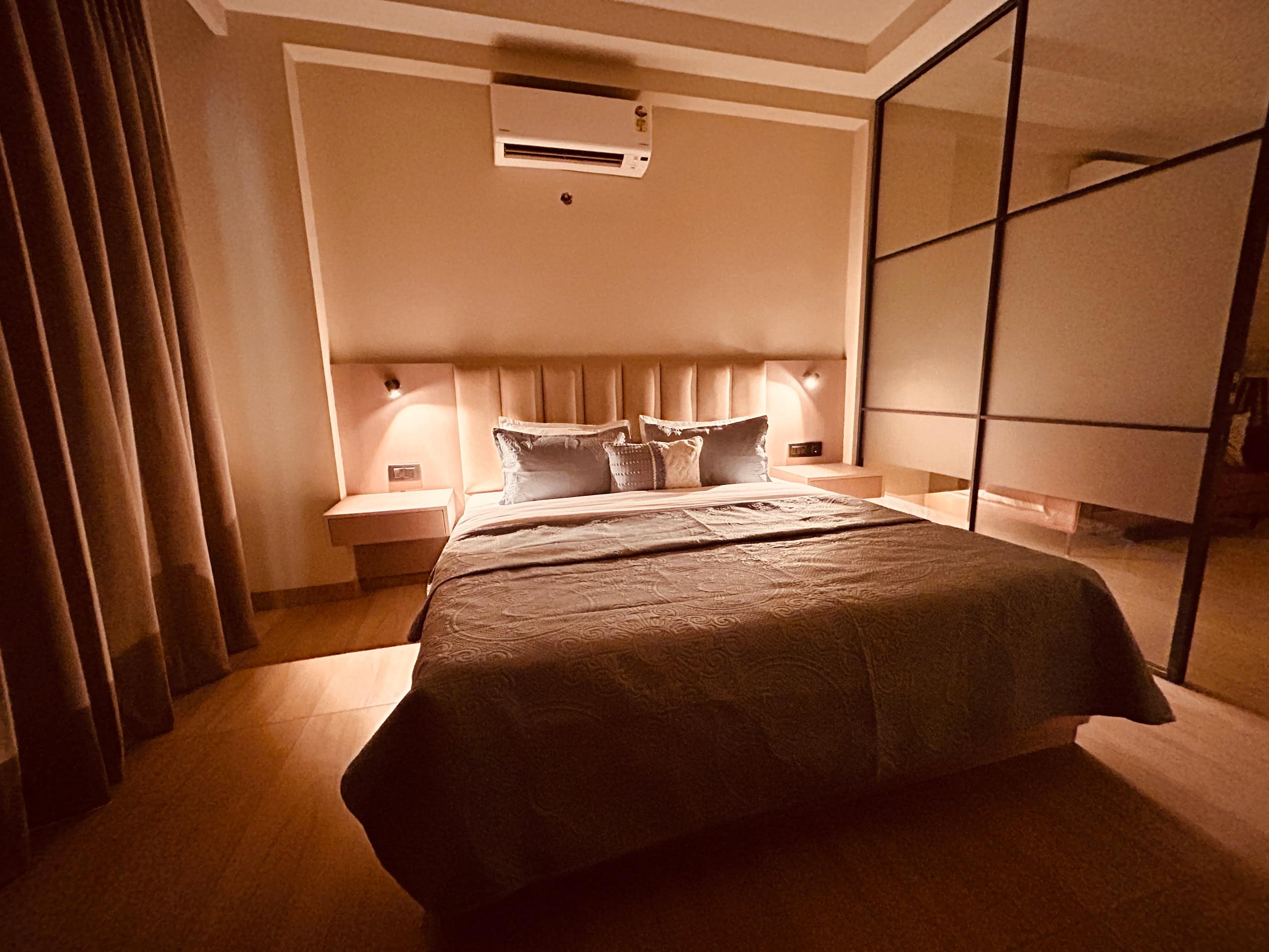 The Balcony Haven Premium 1BHK Galleria - Tap to explore photos