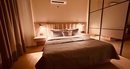 The Balcony Haven Premium 1BHK Galleria Room Type - Bedroom