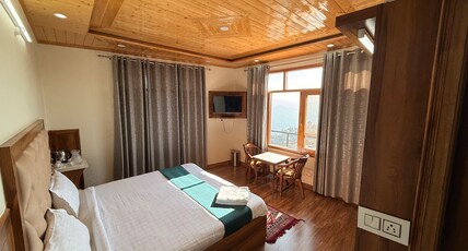 The Hill Hideout | Valley-view Rooms Room Type - Super Deluxe Room with private balcony and valley view