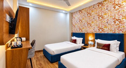 Aceotel Inn, Vijay Nagar Room Type - Ace Deluxe With Twin Bed Aceotel Inn, Vijay Nagar Room Type - Ace Deluxe With Twin Bed