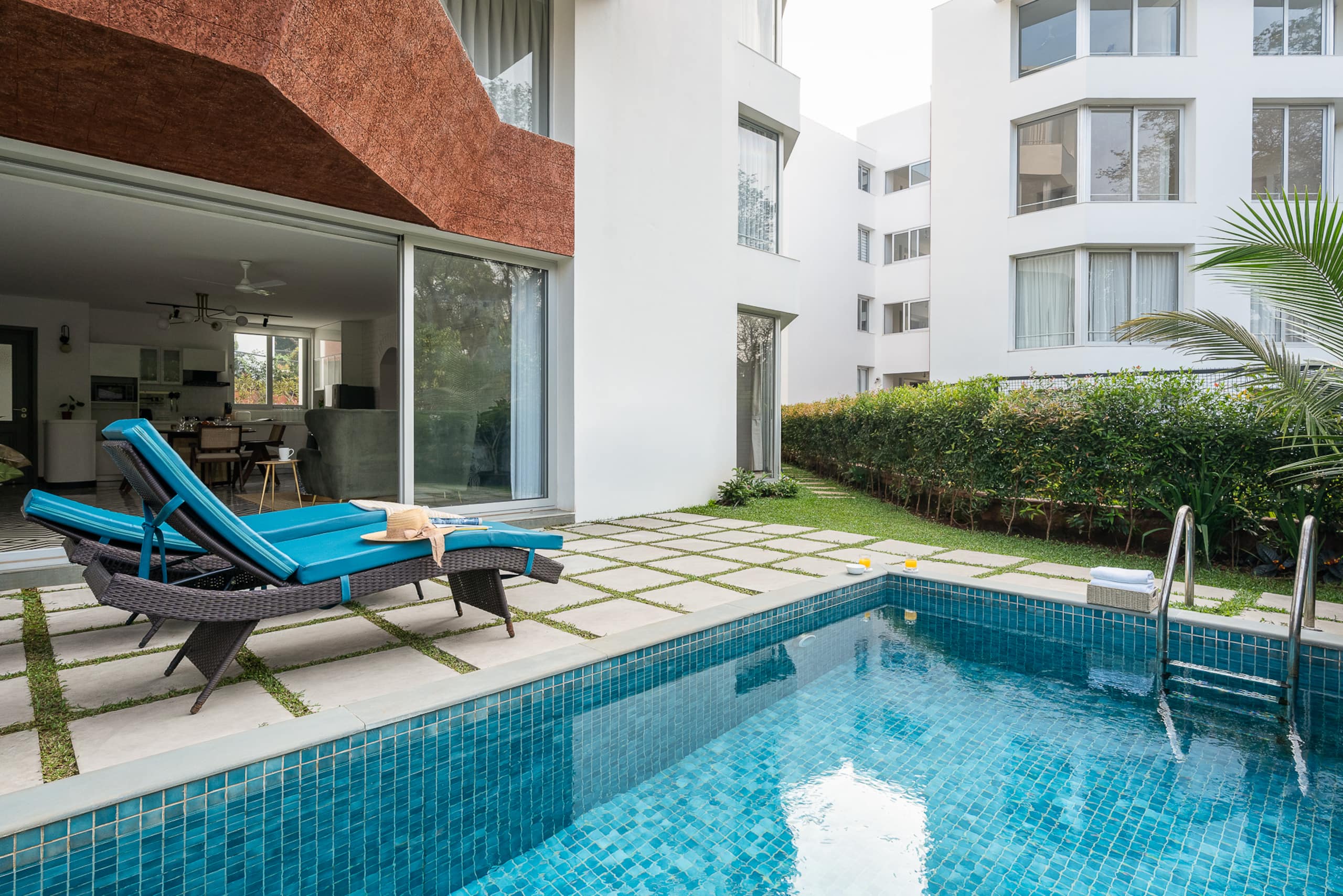 El Volar 05 Elegant Goa Escape with Private Pool - Tap to explore photos