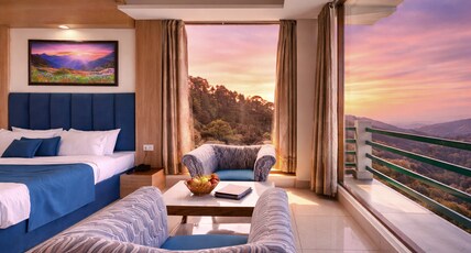 SS Resort ( Centrally heated and Air conditioned) Room Type - Premium Room with Balcony and Valley View (Centrally Heated and Air conditioned) SS Resort ( Centrally heated and Air conditioned) Room Type - Premium Room with Balcony and Valley View (Centrally Heated and Air conditioned)