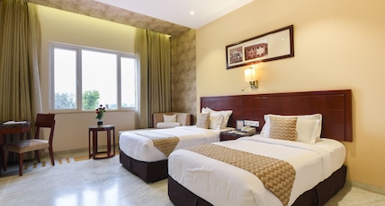 KK Royal Hotel & Convention Centre Room Type - Lotus Room Twin Bed With Aravali View KK Royal Hotel & Convention Centre Room Type - Lotus Room Twin Bed With Aravali View