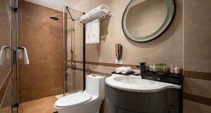 Ha Noi Fiesta Central Hotel and Spa Room Type - Deluxe Double or Twin Internal Window Ha Noi Fiesta Central Hotel and Spa Room Type - Deluxe Double or Twin Internal Window