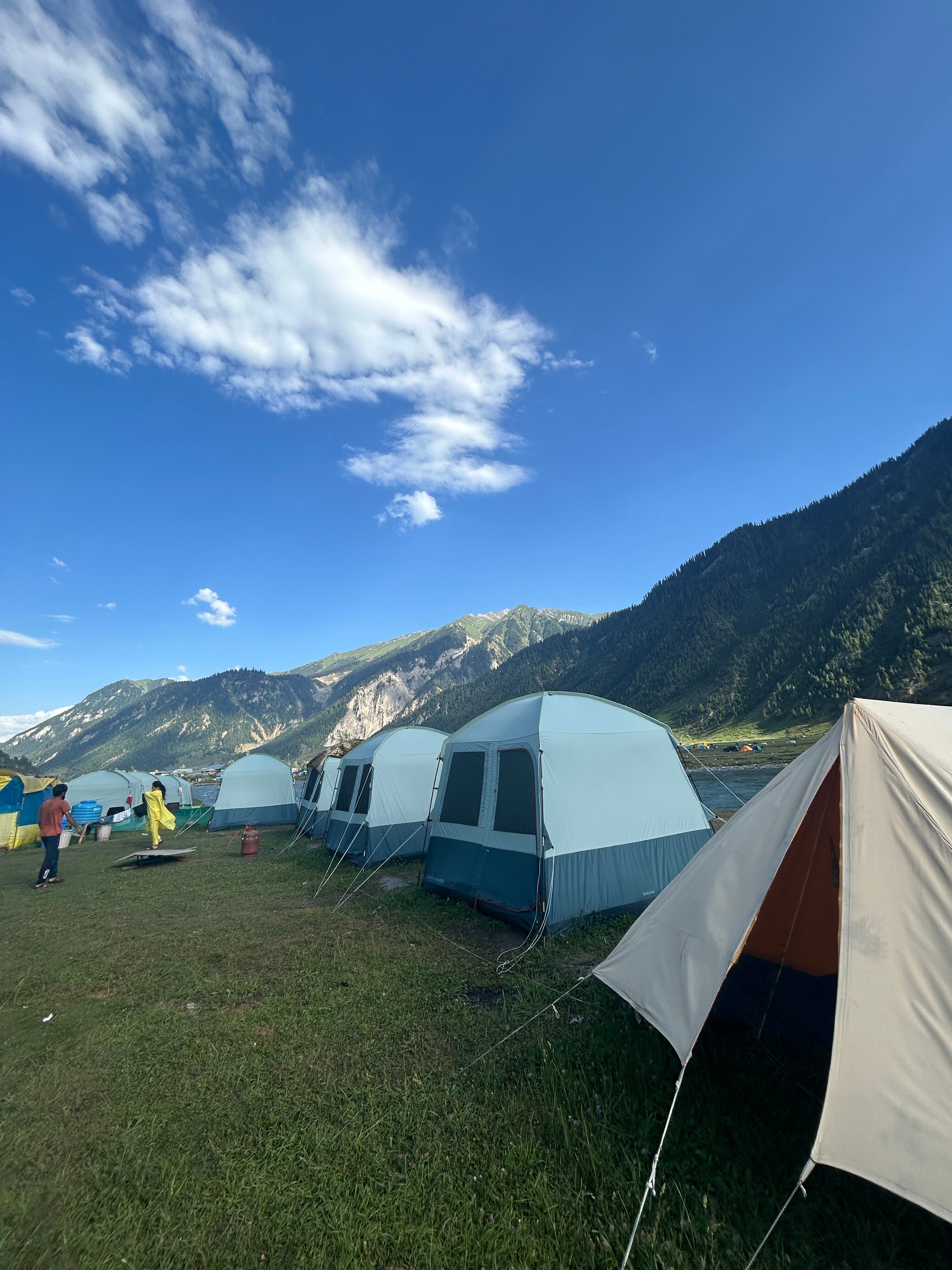 Kishanganga view camping site - Tap to explore photos