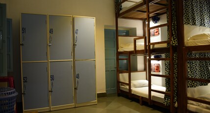 Jaipur Jantar Hostel Room Type - 1 Bed in a 6 Bunk Beds Ac Mixed Dormitory No 3