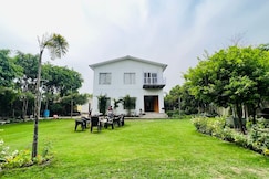 Green villa farm house