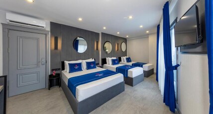 The Private Airport Hotel Room Type - Deluxe Quadruple Room The Private Airport Hotel Room Type - Deluxe Quadruple Room