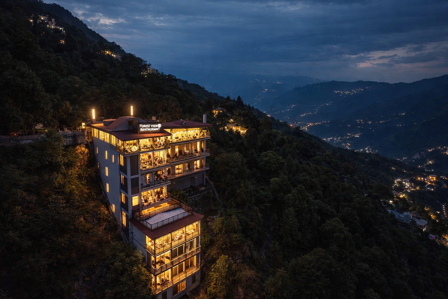Hotel forest view and restaurant @ 15mins drive from Kempty fall - Tap to explore photos