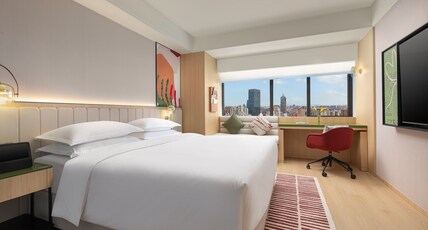 Atwell Suites Shanghai Wuning by IHG Room Type - 1 King Premium City View